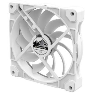 Alpenfohn 140mm Wing Boost 3 ARGB PWM fan, triple - white