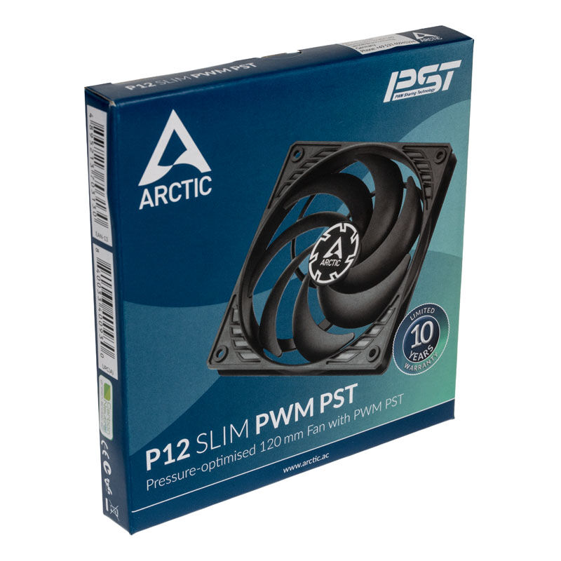 Arctic P12 Slim PWM PST fan - 120mm