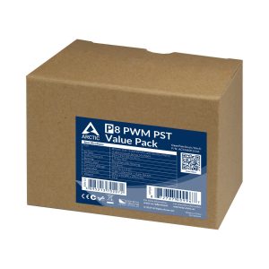 Arctic P8 PWM PST fans - 80mm, pack of 5