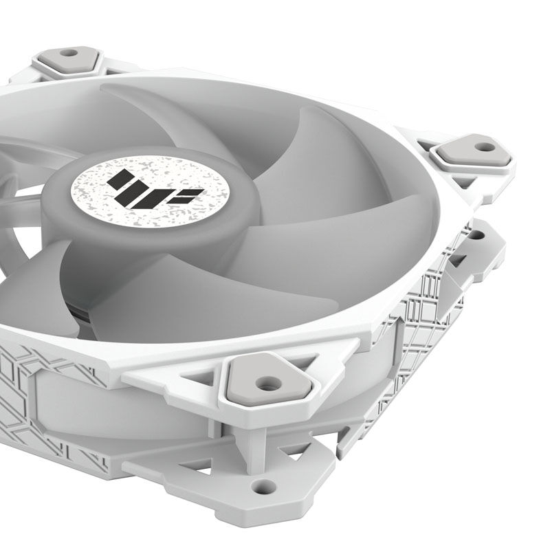 ASUS TUF Gaming TF120 ARGB fan - 120 mm, white