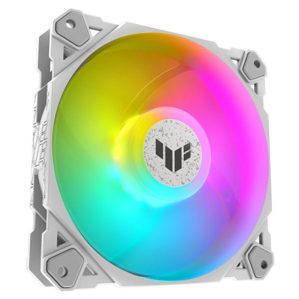 ASUS TUF Gaming TF120 ARGB fan – 120 mm, white