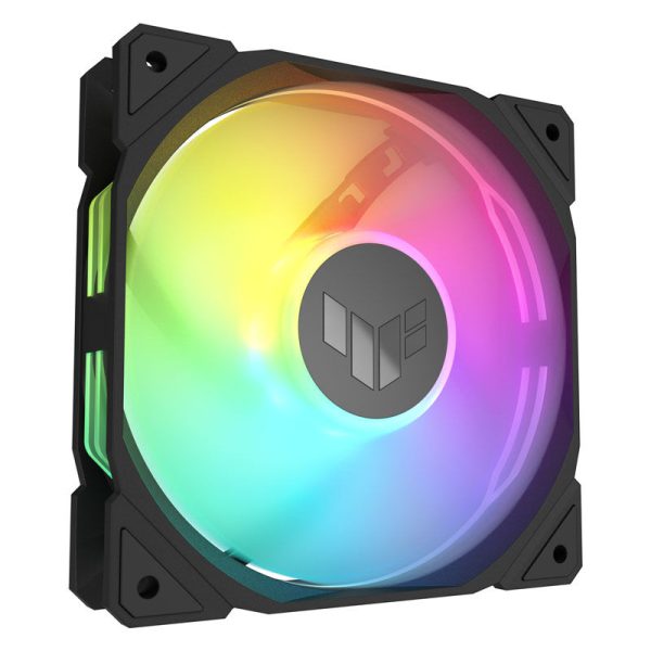 ASUS TUF Gaming TR120 Reverse, PWM ARGB fan – 120 mm, black