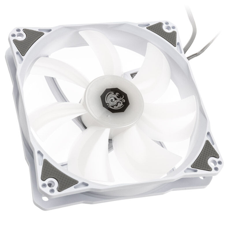 BitsPower Notos RGB PWM fan, 120mm - white, 5-pack