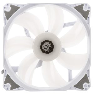 BitsPower Notos RGB PWM fan, 120mm - white, 5-pack
