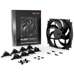 be quiet! Silent Wings 4 PWM fans - 140mm, black, high speed : image 3