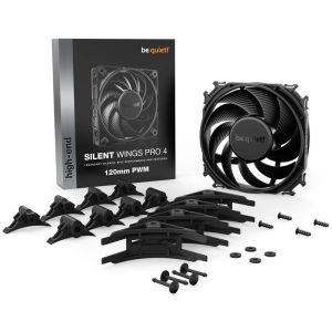 be quiet! Silent Wings 4 Pro PWM fan - 120mm, black : image 6