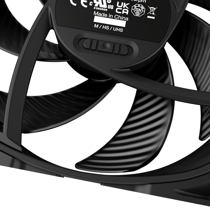 be quiet! Silent Wings 4 Pro PWM fan - 120mm, black : image 3