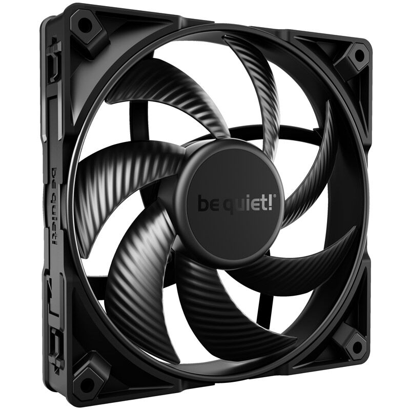 be quiet! Silent Wings 4 Pro PWM fan - 140mm, black : image 1