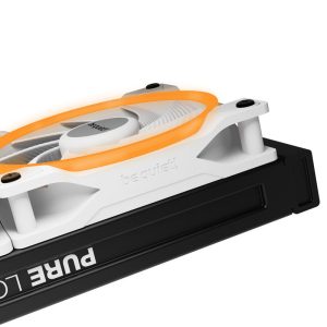 be quiet! Light Wings ARGB PWM fan, triple pack - 120mm, white, high speed