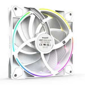 be quiet! Light Wings ARGB PWM fan, triple pack - 140mm, white, high speed : image 5