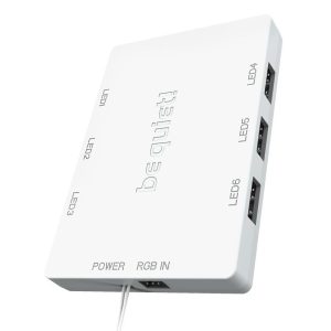 be quiet! Light Wings ARGB PWM fan, triple pack - 140mm, white, high speed : image 3