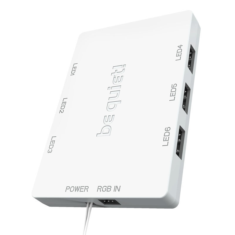 be quiet! Light Wings ARGB PWM fan, triple pack - 140mm, white, high speed : image 3