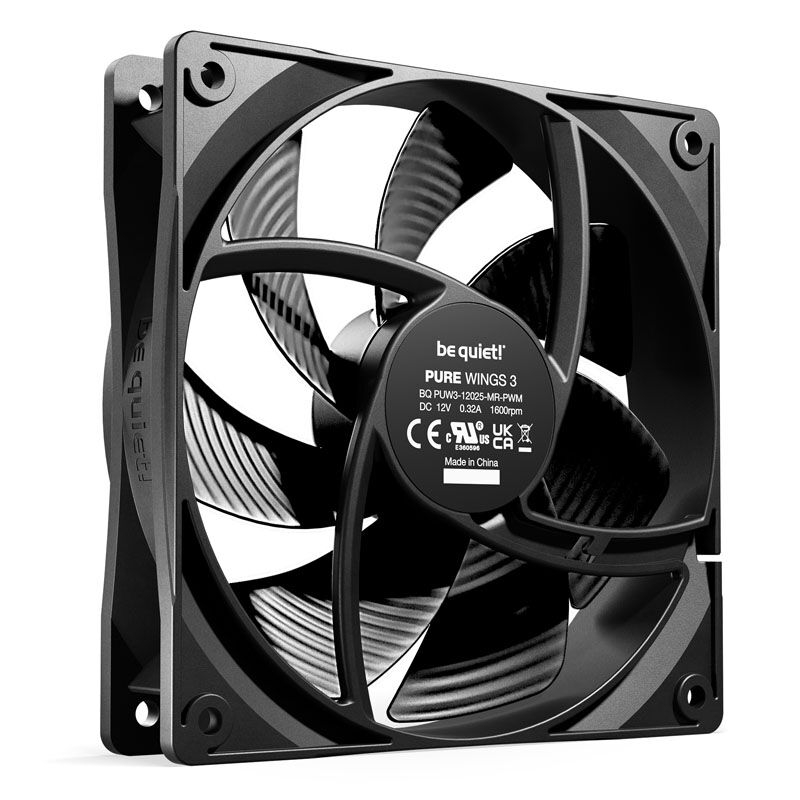 be quiet! Fan Pure Wings 3 PWM fan - 120mm