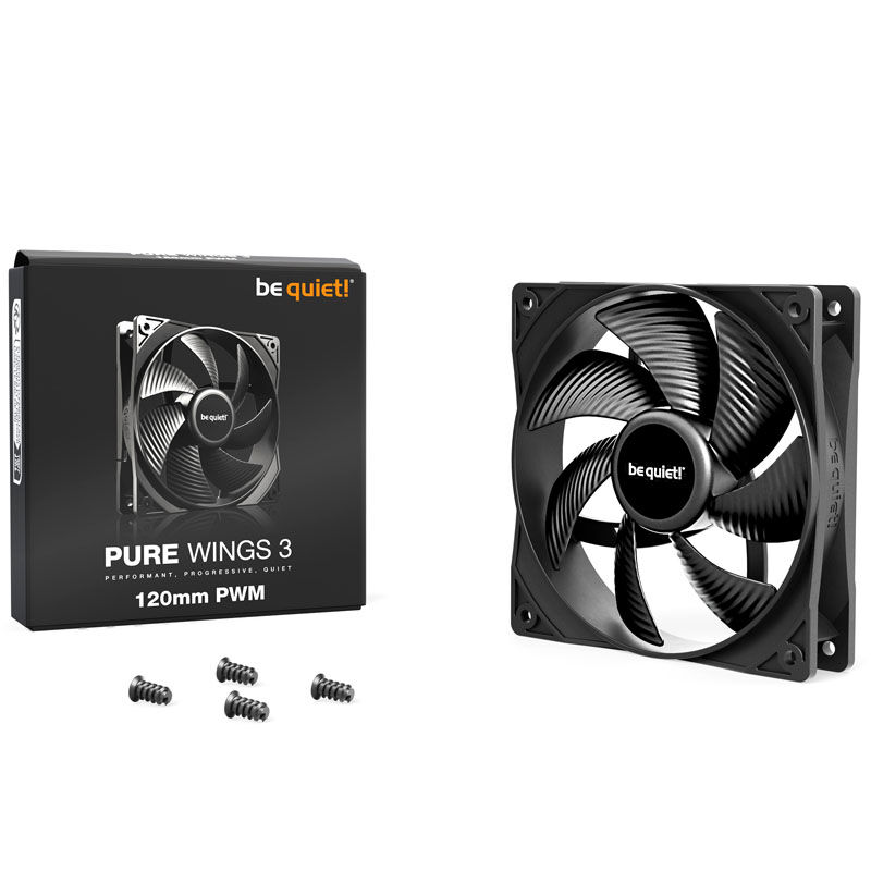 be quiet! Fan Pure Wings 3 PWM fan - 120mm