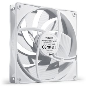 be quiet! Pure Wings 3 PWM fan - 140 mm, high speed white