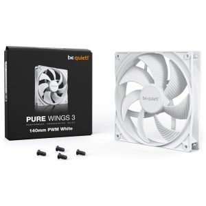 be quiet! Pure Wings 3 PWM fan - 140 mm, white