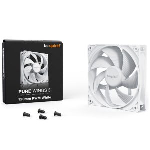 be quiet! Pure Wings 3 PWM fan - 120 mm, white