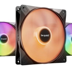 be quiet! Light Wings LX ARGB PWM High Speed Fan, Triple Pack - 140mm, black : image 1