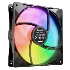 be quiet! Light Wings LX ARGB PWM High Speed Fan, Triple Pack - 140mm, black : image 2