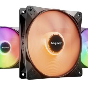 be quiet! Light Wings LX ARGB PWM High Speed Fan, Triple Pack - 120mm, black