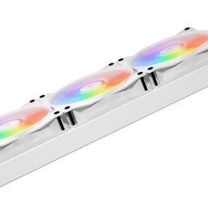 be quiet! Light Wings LX ARGB PWM HIgh Speed Fan, Triple Pack - 120mm, white
