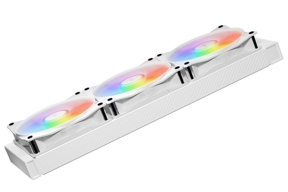 be quiet! Light Wings LX ARGB PWM HIgh Speed Fan, Triple Pack - 120mm, white