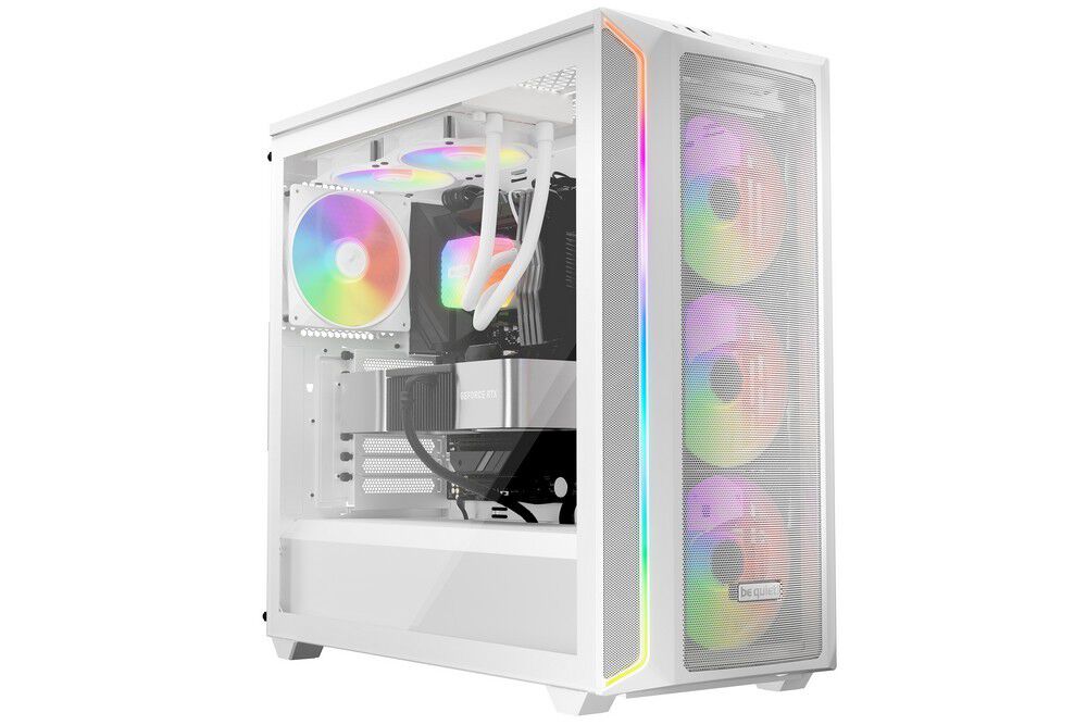 be quiet! Light Wings LX ARGB PWM HIgh Speed Fan, Triple Pack - 120mm, white