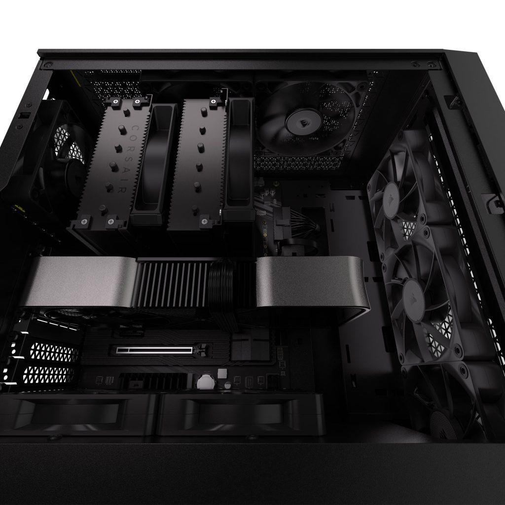 Corsair iCUE LINK RX120 Series, PWM fan - 120 mm, black : image 9