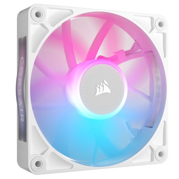 Corsair iCUE LINK RX120 RGB Series, PWM fan – 120 mm, white 0.0 star rating