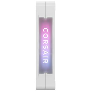 Corsair iCUE LINK RX120 RGB Series, PWM fans pack of 3 - 120 mm, white