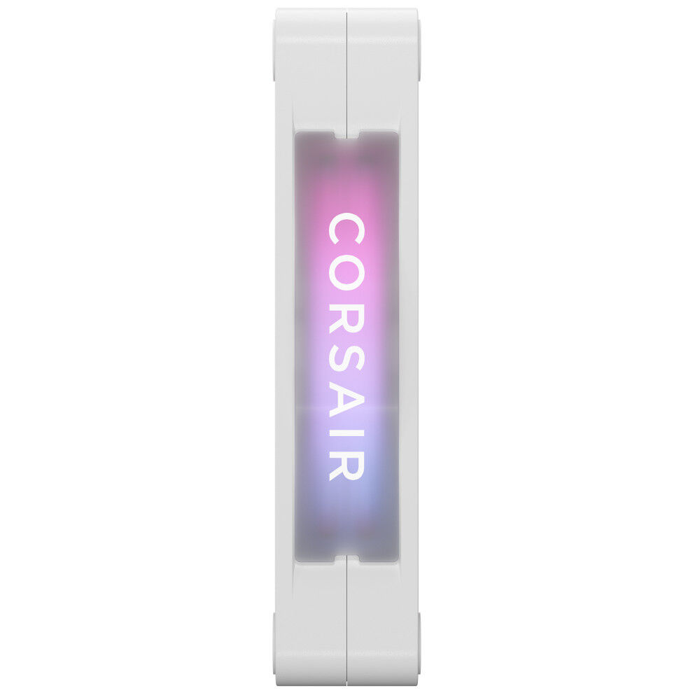 Corsair iCUE LINK RX120 RGB Series, PWM fans pack of 3 - 120 mm, white