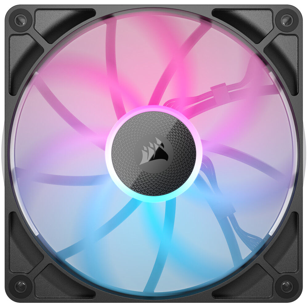 Corsair iCUE LINK RX140 RGB Series, PWM fan - 140mm, black