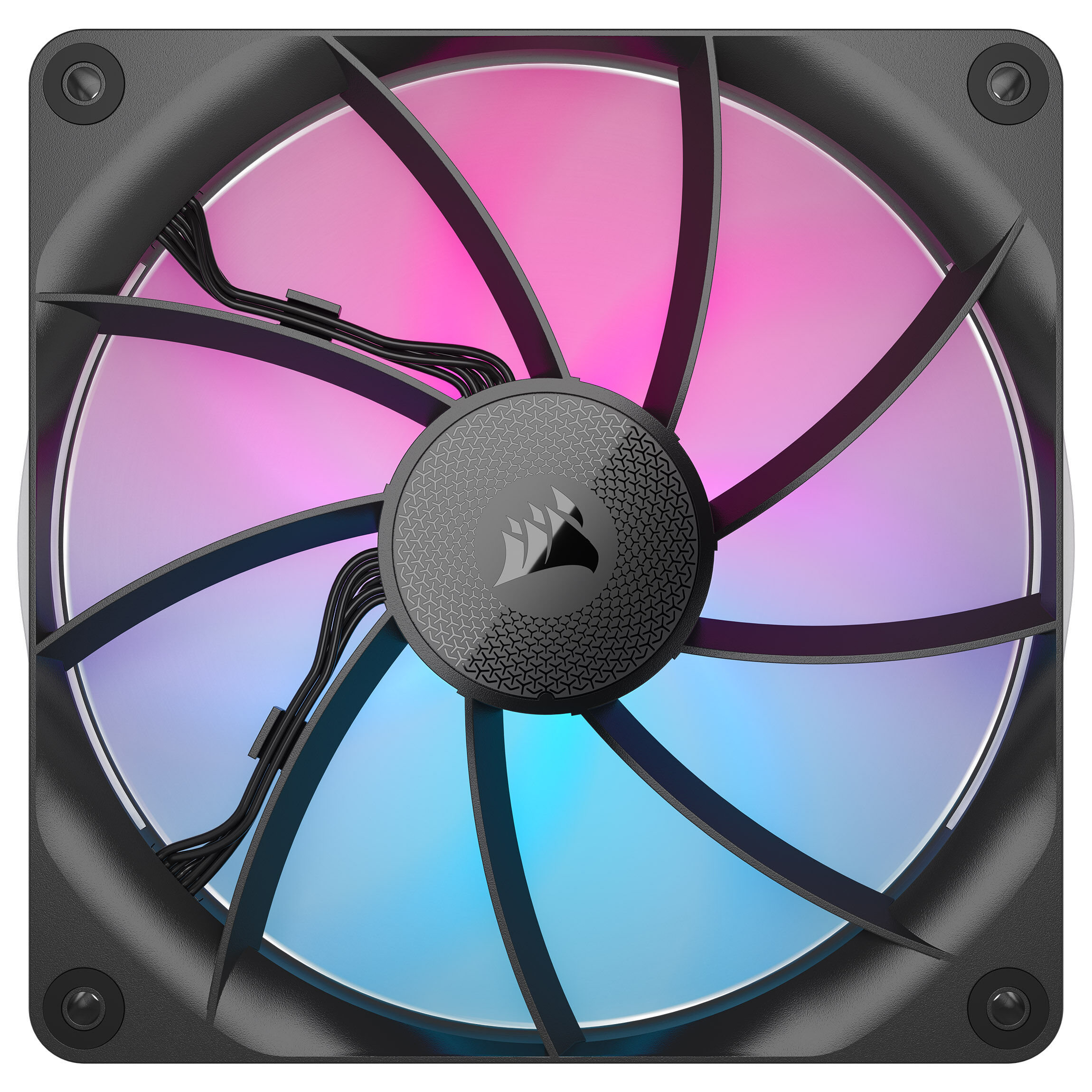 Corsair iCUE LINK RX140 RGB Series, PWM fan - 140mm, black