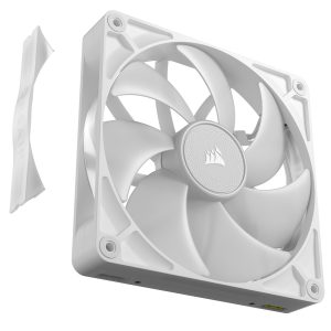 Corsair iCUE LINK RX140 RGB Series, PWM fan pack of 2 - 140mm, white