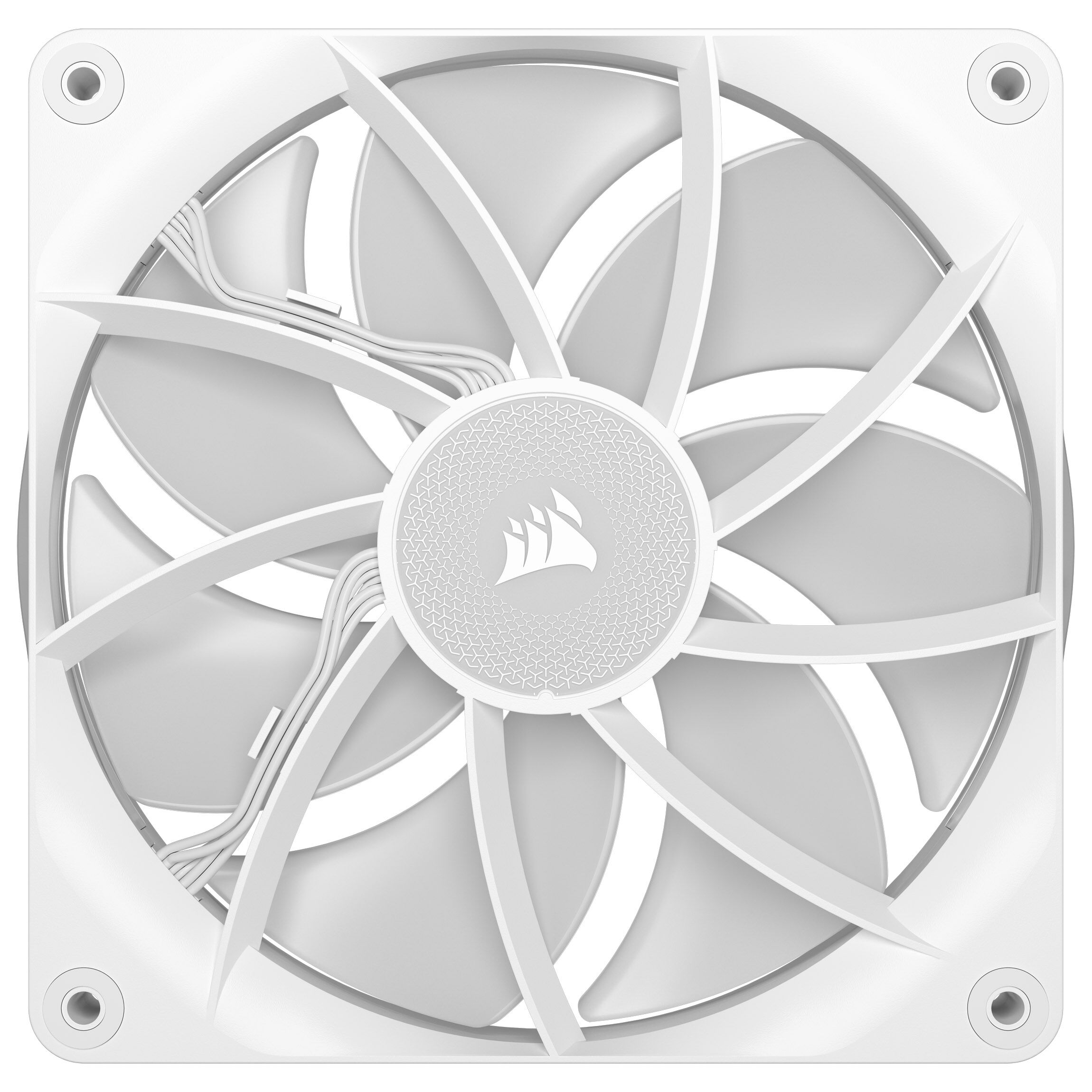 Corsair iCUE LINK RX140 RGB Series, PWM fan pack of 2 - 140mm, white
