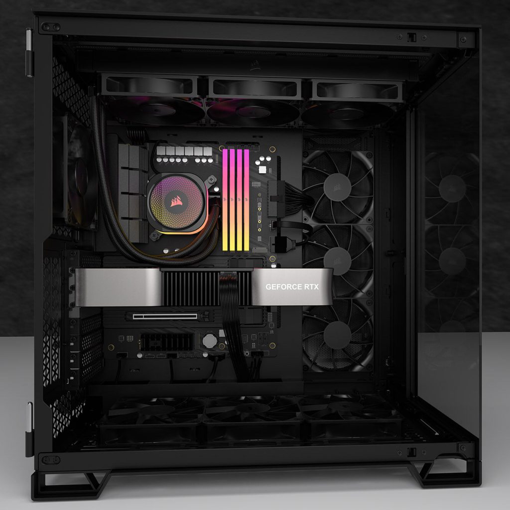 Corsair RS Series 120, PWM fan 3-pack - 120 mm, black