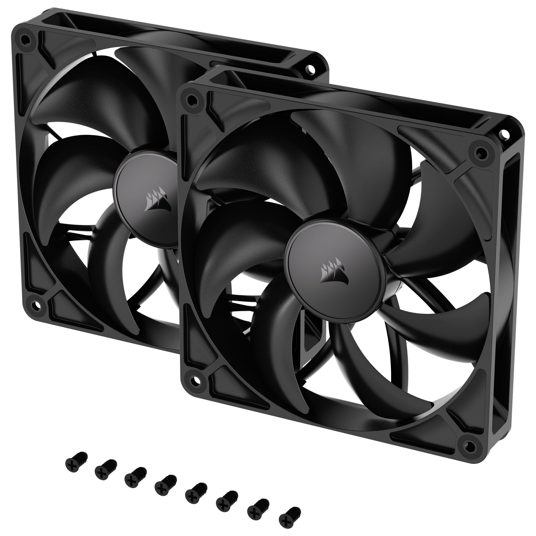 Corsair RS Series 140, PWM fan 2-pack - 140mm, black