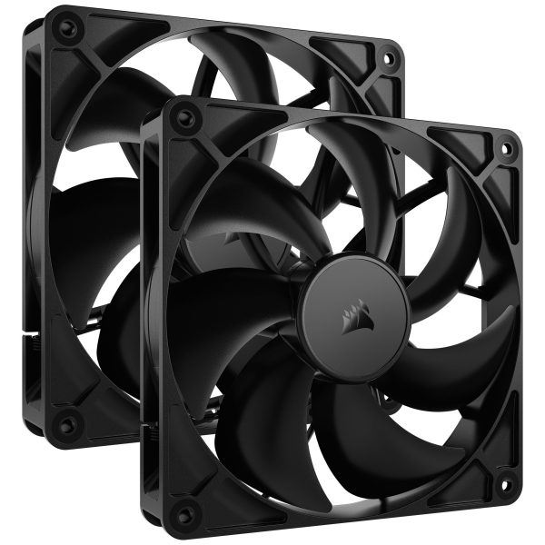 Corsair RS Series 140, PWM fan 2-pack – 140mm, black