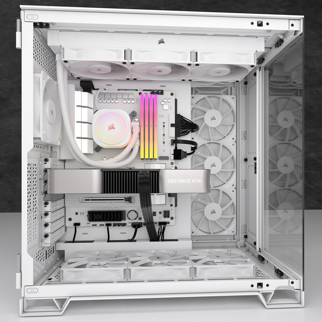 Corsair RS Series 120, PWM fan - 120 mm, white