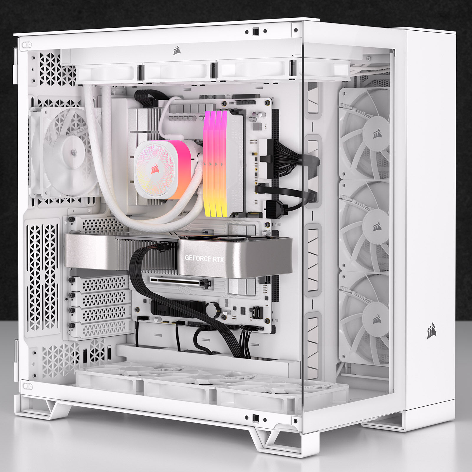 Corsair RS Series 120, PWM fan - 120 mm, white