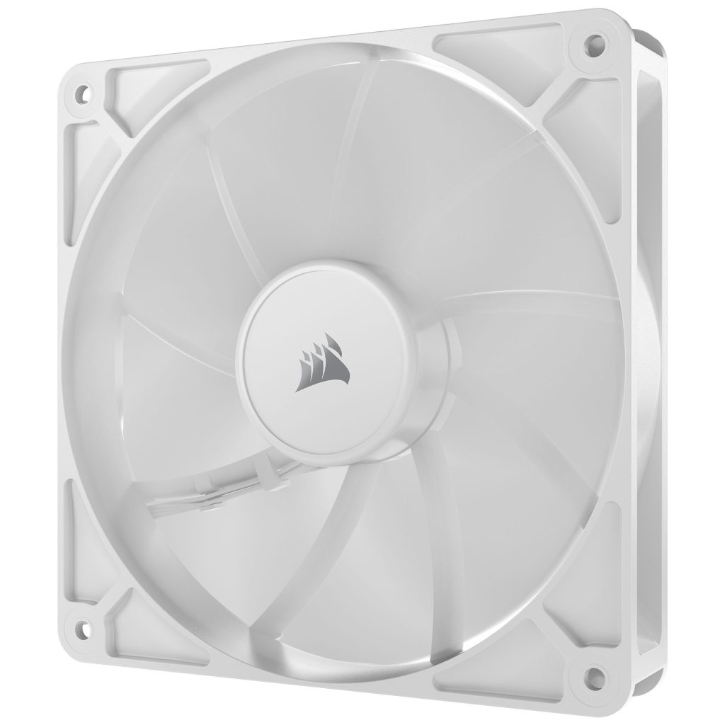 Corsair RS Series 140, PWM fan 2-pack - 140 mm, white