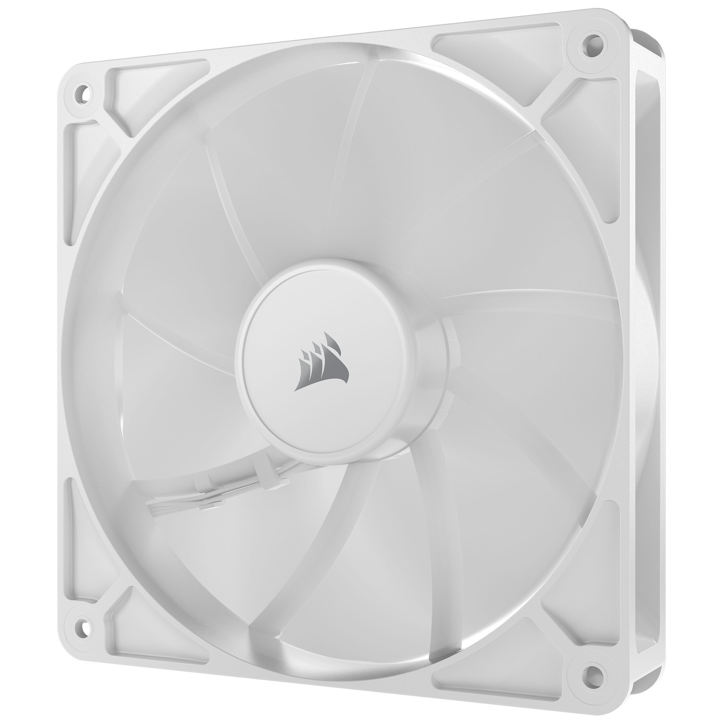 Corsair RS Series 140, PWM fan 2-pack - 140 mm, white