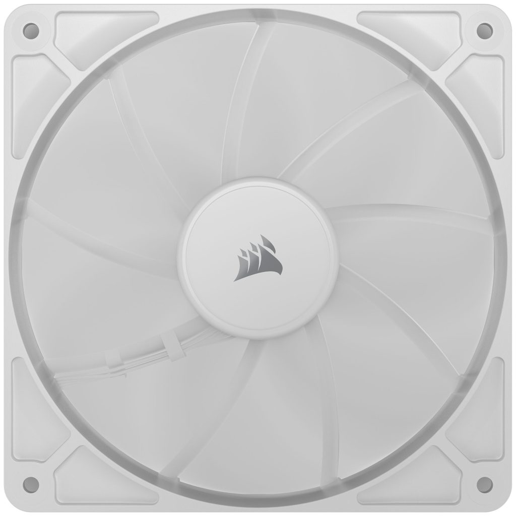 Corsair RS Series 140, PWM fan 2-pack - 140 mm, white
