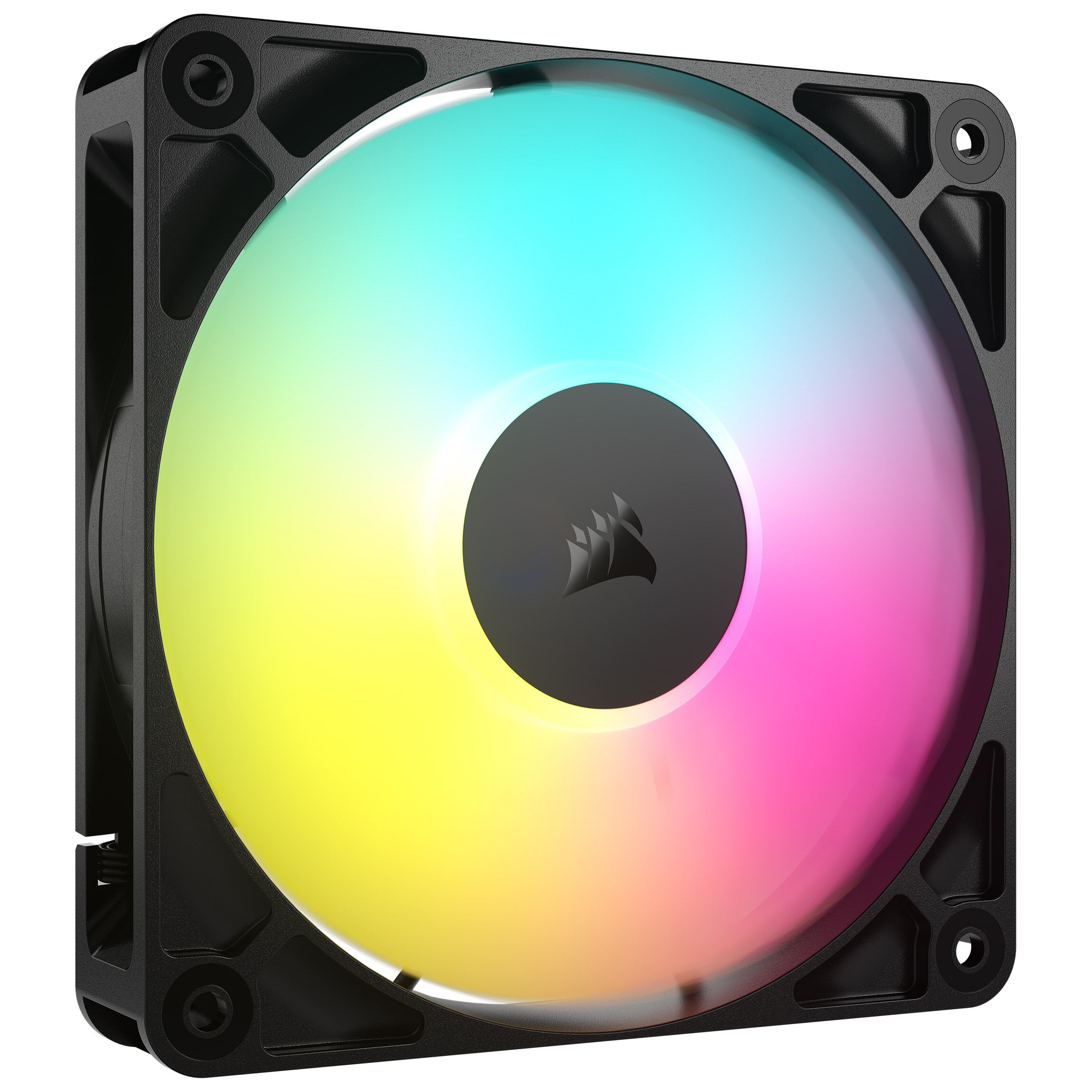Corsair RS ARGB PWM fans - 3-pack, 120 mm, black : image 2