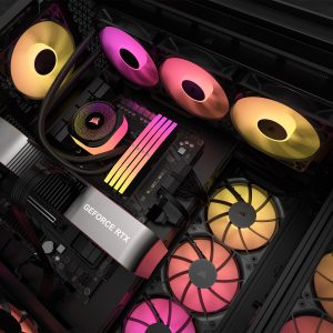 Corsair RS ARGB PWM fans - 3-pack, 120 mm, black : image 11