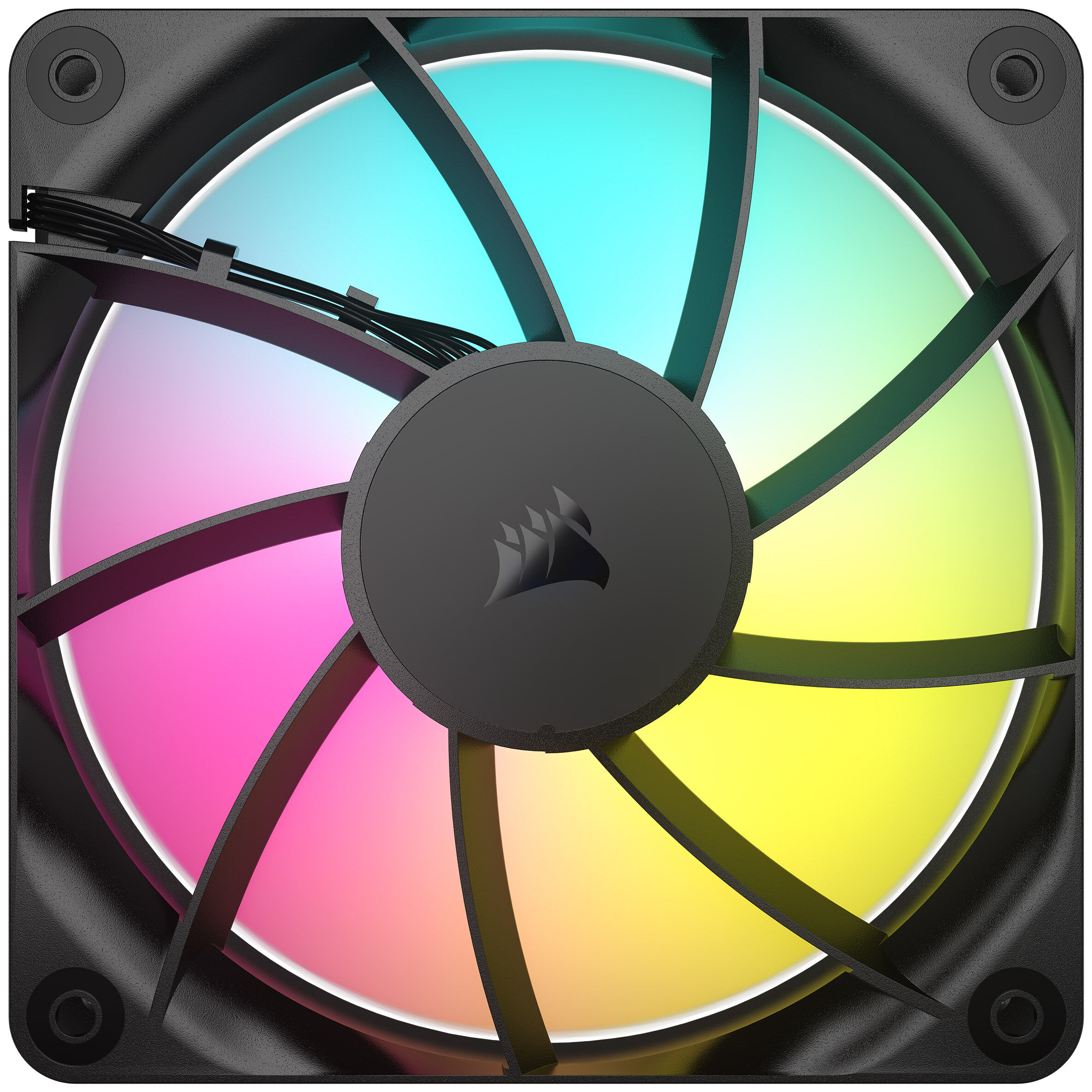 Corsair RS ARGB PWM fans - 3-pack, 120 mm, black : image 9