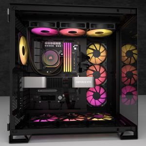 Corsair RS ARGB PWM fans - 3-pack, 120 mm, black : image 12
