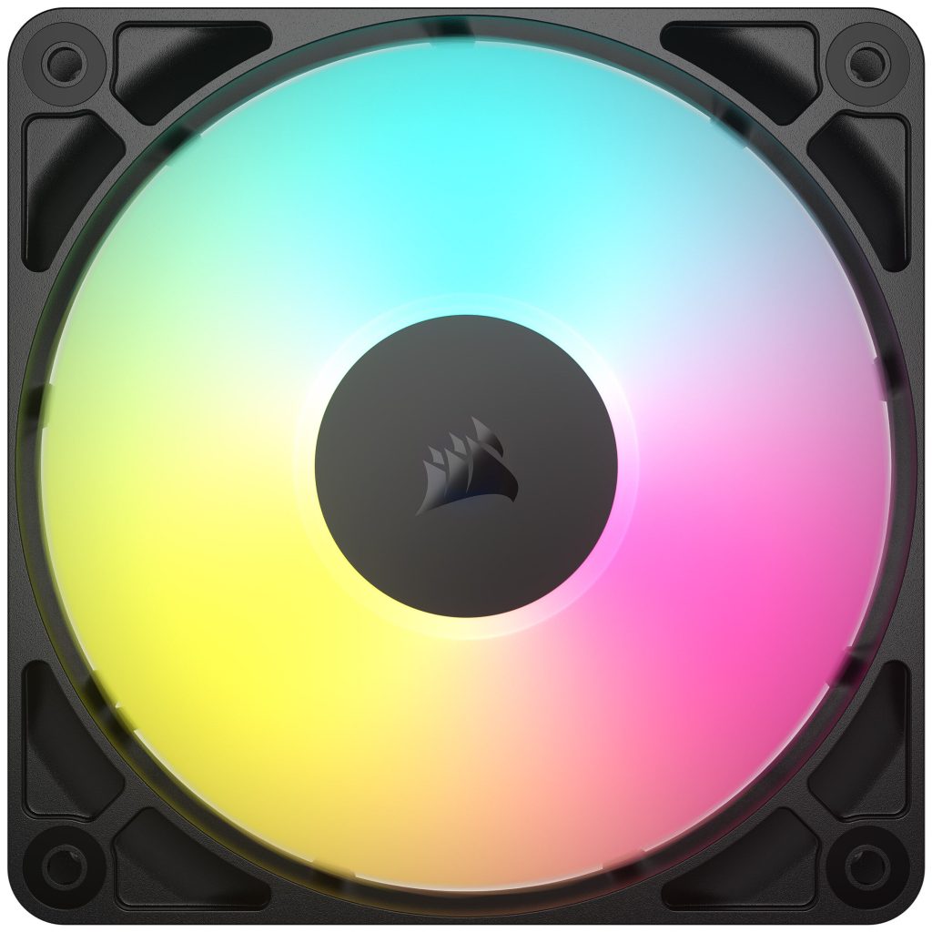 Corsair RS ARGB PWM fans - 3-pack, 120 mm, black : image 5