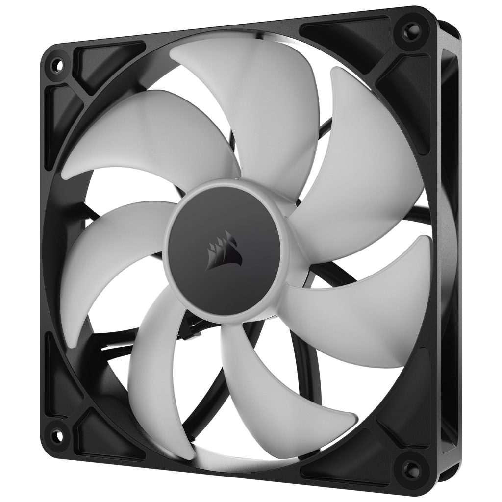 Corsair RS ARGB PWM fans - 2-pack, 140 mm, black