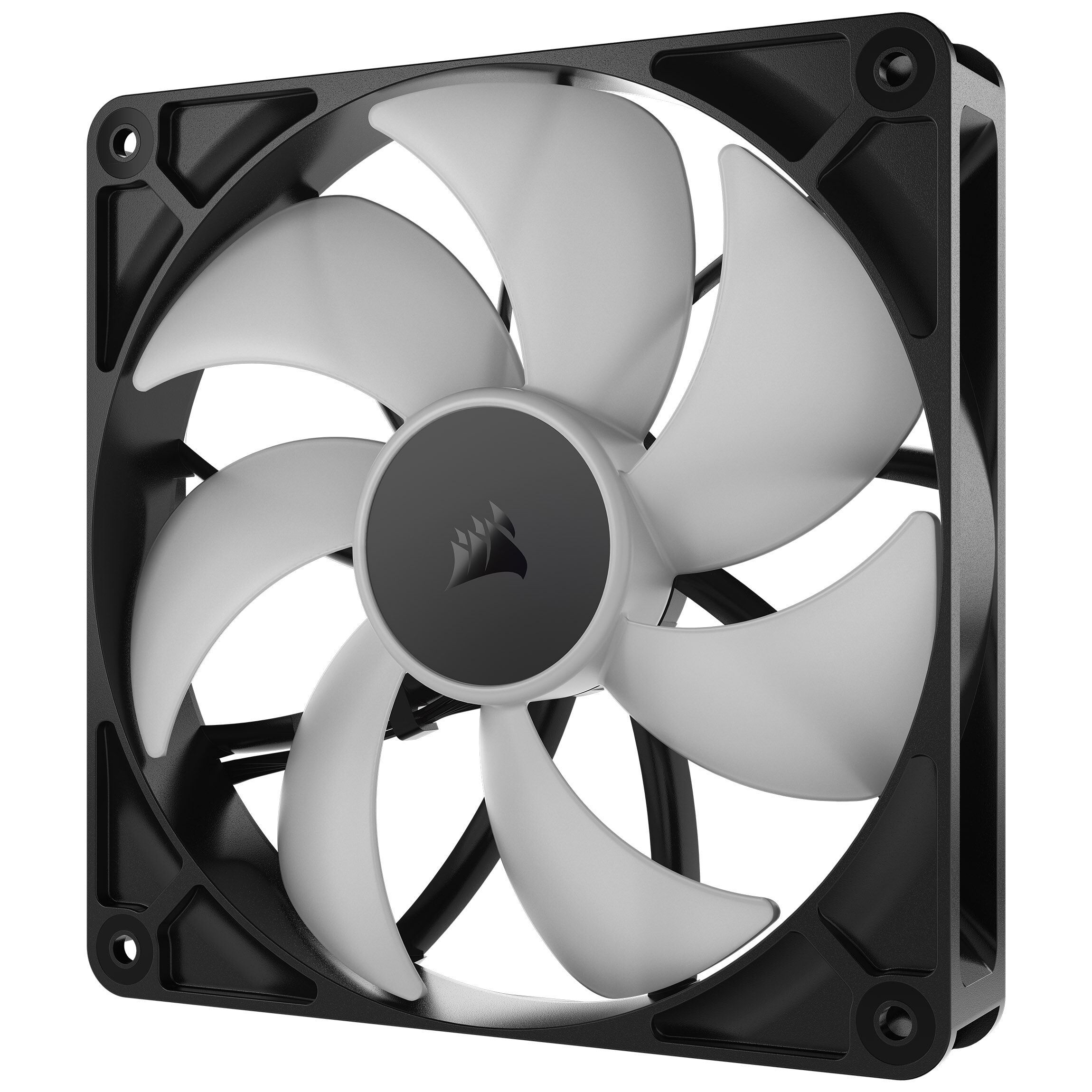 Corsair RS ARGB PWM fans - 2-pack, 140 mm, black